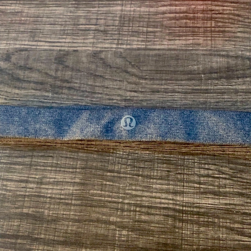 grey lululemon head band